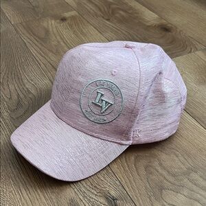 Las Vegas Pink and Silver Hat